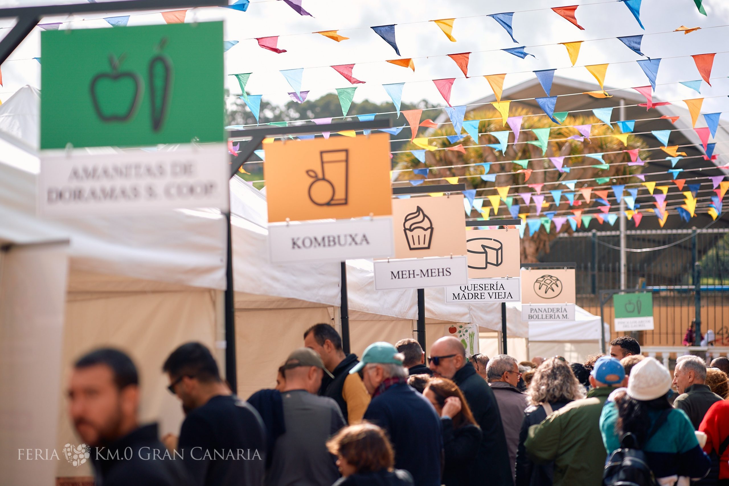 La Feria Km.0 Gran Canaria celebra su 16ª edición en Agüimes. Días 8 y 9 de julio, 2023.